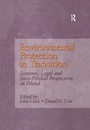 Cover: Environmental Protection in Transition - Ashgate Publishing Limited