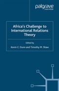 Cover: Africa's Challenge to International Relations Theory - Palgrave Macmillan