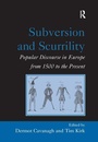 Cover: Subversion and Scurrility - Ashgate Publishing Limited