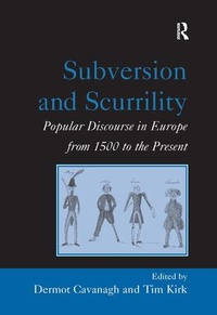 Enlarge image Cover: Subversion and Scurrility - Ashgate Publishing Limited