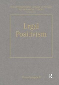 Cover: Legal Positivism - Dartmouth Publishing Co Ltd