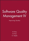 Cover: Software Quality Management IV - Wiley