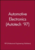 Cover: Automotive Electronics (Autotech '97) - Wiley