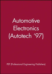 Enlarge image Cover: Automotive Electronics (Autotech '97) - Wiley