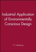 Cover: Industrial Application of Environmentally Conscious Design - Wiley