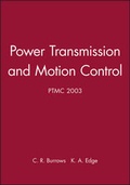 Cover: Power Transmission and Motion Control: PTMC 2003 - Wiley