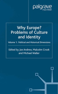 Enlarge image Cover: Why Europe? Problems of Culture and Identity - Palgrave Macmillan