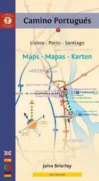 Abbildung von: Camino Portugues Maps - 2nd Edition - Kaminn Media Ltd