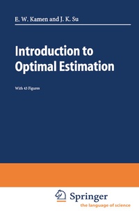 Enlarge image Cover: Introduction to Optimal Estimation - Springer