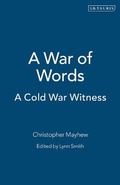 Cover: A War of Words - I.B. Tauris