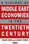 Cover: A History of Middle East Economies in the Twentieth Century - I.B. Tauris
