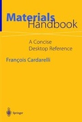 Cover: Materials Handbook - Springer