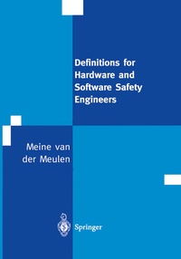 Abbildung von: Definitions for Hardware and Software Safety Engineers - Springer