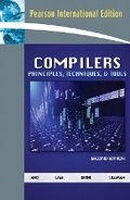 Cover: Compilers - Pearson
