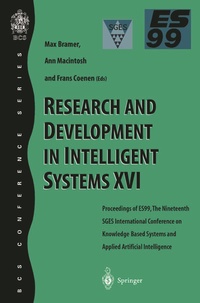Enlarge image Cover: Research and Development in Intelligent Systems XVI - Springer