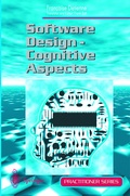 Cover: Software Design - Cognitive Aspect - Springer