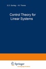 Cover: Control Theory for Linear Systems - Springer