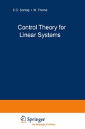 Cover: Control Theory for Linear Systems - Springer