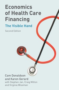 Abbildung von: Economics of Health Care Financing - Red Globe Press