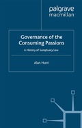 Cover: Governance of Cons Passion - Palgrave Macmillan