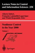 Cover: Nonlinear Control in the Year 2000 - Springer