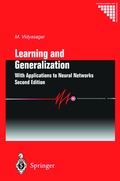 Cover: Learning and Generalisation - Springer