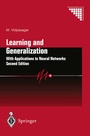 Cover: Learning and Generalisation - Springer
