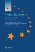 Cover: Work Life 2000 Yearbook 3 - Springer