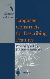 Enlarge image Cover: Language Constructs for Describing Features - Springer