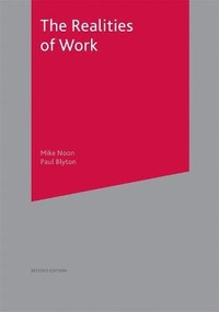 Enlarge image Cover: The Realities of Work - Palgrave Macmillan
