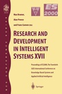 Cover: Research and Development in Intelligent Systems XVII - Springer