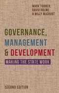 Cover: Governance, Management and Development - Red Globe Press