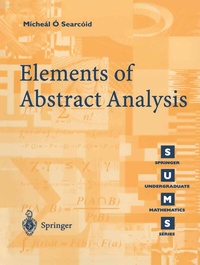 Abbildung von: Elements of Abstract Analysis - Springer