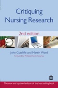 Cover: Critiquing Nursing Research - Quay Books,a division of Mark Allen Publishing Ltd