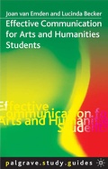 Cover: Effective Communication for Arts and Humanities Students - Red Globe Press