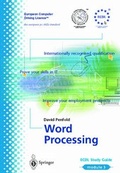 Cover: ECDL Module 3: Word Processing - Springer