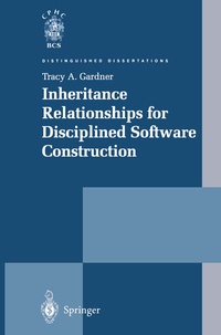 Abbildung von: Inheritance Relationships for Disciplined Software Construction - Springer