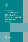 Cover: Accurate Visual Metrology from Single and Multiple Uncalibrated Images - Springer