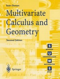 Abbildung von: Multivariate Calculus and Geometry - Springer