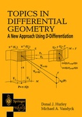 Bild: Topics in Differential Geometry: A New Approach Using D-Differentiation - Springer