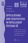 Cover: Applications and Innovations in Intelligent Systems IX - Springer