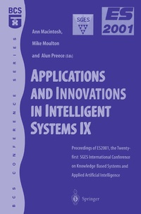 Enlarge image Cover: Applications and Innovations in Intelligent Systems IX - Springer