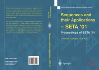 Enlarge image Cover: Sequences and their Applications - Springer