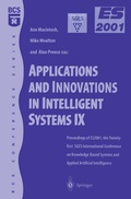 Cover: Applications and Innovations in Intelligent Systems IX - Springer