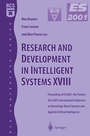 Cover: Research and Development in Intelligent Systems XVIII - Springer