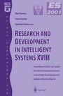 Cover: Research and Development in Intelligent Systems XVIII - Springer