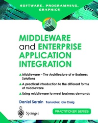 Enlarge image Cover: Middleware and Enterprise Application Integration - Springer