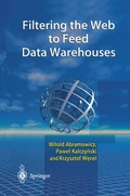 Cover: Filtering the Web to Feed Data Warehouses - Springer