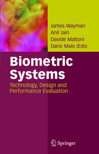 Enlarge image Cover: Biometric Systems - Springer