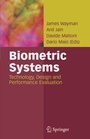 Cover: Biometric Systems - Springer